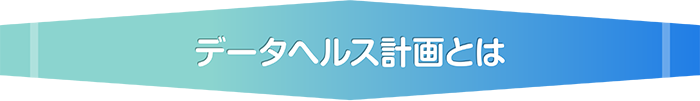 ※１　データヘルス計画とは